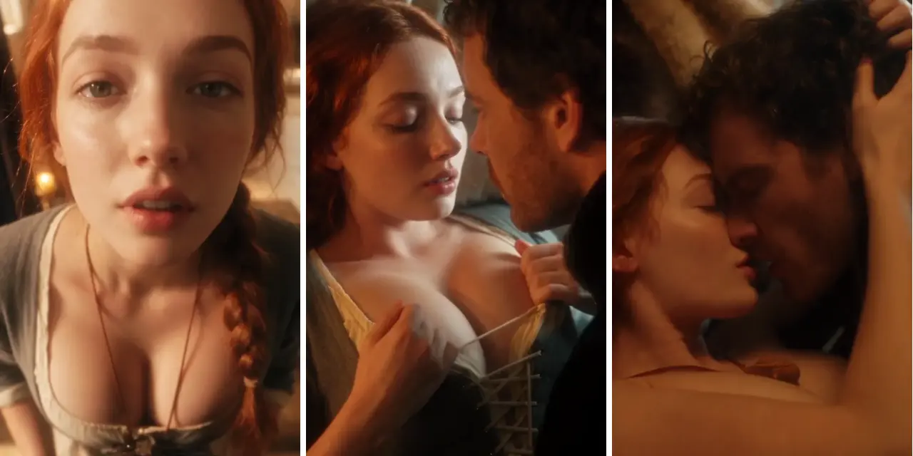 Scenes from The King's Chambermaid, a Candy Shorts series